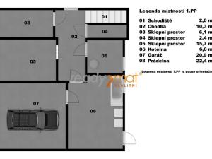 Prodej rodinného domu, Bzenec, Mlýnská, 260 m2