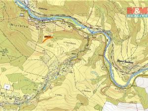 Prodej trvalého travního porostu, Valkeřice, 1493 m2