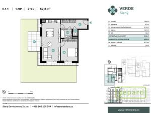 Prodej bytu 2+kk, Slaný - Kvíček, U Benaru, 66 m2