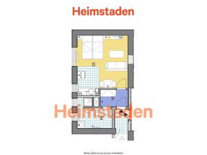 Pronájem bytu 1+kk, Ostrava - Poruba, Dělnická, 25 m2