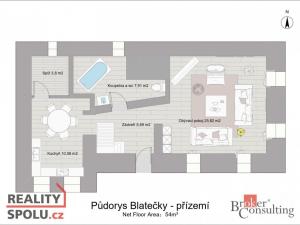 Prodej chalupy, Blatce - Blatečky, 128 m2