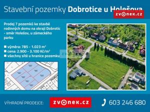 Prodej pozemku pro bydlení, Holešov - Dobrotice, 875 m2