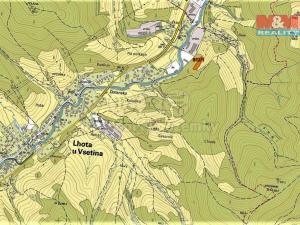 Prodej trvalého travního porostu, Lhota u Vsetína, 3766 m2