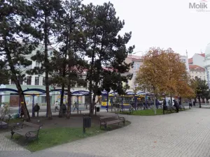 Pronájem obchodního prostoru, Teplice, Benešovo náměstí, 68 m2