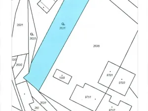 Prodej pozemku pro bydlení, Stříbrná Skalice, Sázavská, 1583 m2