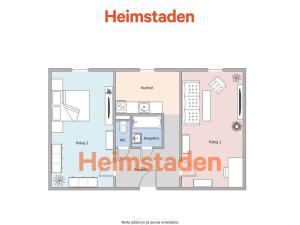 Pronájem bytu 2+1, Karviná - Ráj, Kosmonautů, 52 m2