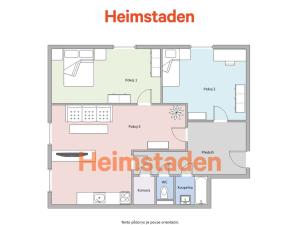 Pronájem bytu 3+1, Český Těšín, Dvořákova, 72 m2