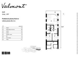 Prodej bytu 3+kk, Doksy, Lázeňský vrch, 106 m2