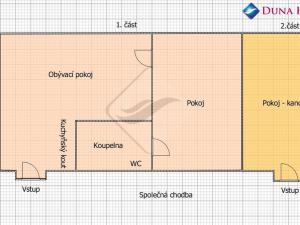 Prodej bytu 3+kk, Praha - Nusle, Spolupráce, 54 m2