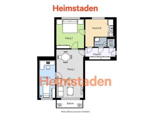Pronájem bytu 3+1, Havířov - Město, Gustava Klimenta, 61 m2
