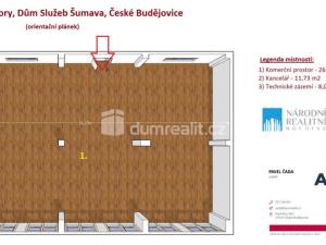 Pronájem obchodního prostoru, České Budějovice - České Budějovice 2, J. Opletala, 55 m2