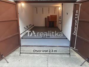 Pronájem garáže, Ostrava, Fráni Šrámka, 17 m2