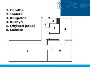 Pronájem bytu 2+1, Praha - Libeň, Drahobejlova, 52 m2