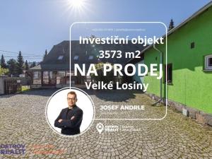 Prodej ubytování, Velké Losiny, Rudé armády, 429 m2