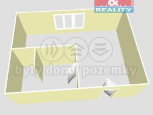 Prodej bytu 1+kk, Krnov - Pod Bezručovým vrchem, Jesenická, 43 m2