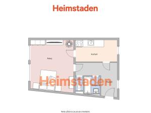 Pronájem bytu 1+1, Havířov - Město, Na Nábřeží, 50 m2
