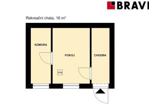 Prodej chaty, Brno - Bystrc, 18 m2