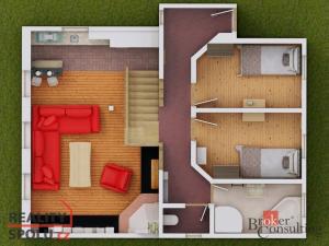 Prodej rodinného domu, Koryčany, Zámecká, 120 m2