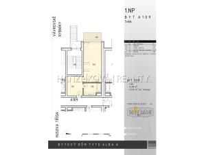 Prodej bytu 1+kk, České Budějovice - České Budějovice 2, 42 m2