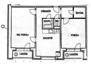 Pronájem bytu 2+1, Brno, Horácké náměstí, 65 m2