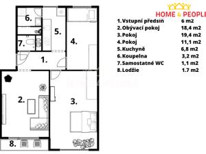 Prodej bytu 3+1, České Budějovice - České Budějovice 5, Karla Tomana, 67 m2