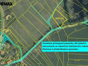 Prodej pozemku, Olomouc, 4547 m2