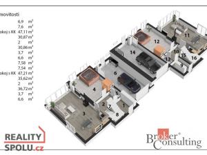 Prodej rodinného domu, Trubín, Slunečná, 630 m2