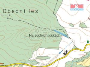 Prodej lesa, Jesenice - Podbořánky, 4694 m2