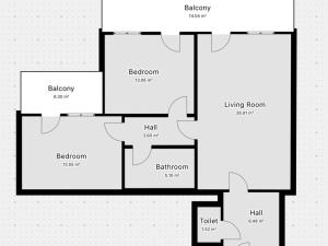 Pronájem bytu 3+kk, Praha - Modřany, Zlochova, 77 m2