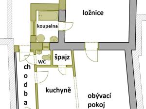 Prodej rodinného domu, Prostějov - Krasice, Západní, 61 m2