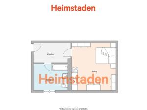 Pronájem bytu 1+kk, Havířov - Město, Hlavní třída, 21 m2