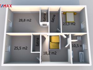 Prodej rodinného domu, Nový Rychnov, 215 m2