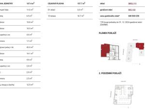 Prodej bytu 4+kk, Praha - Smíchov, Na Laurové, 137 m2