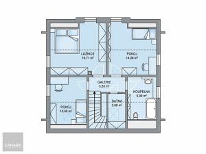 Prodej rodinného domu, Mořina, 132 m2