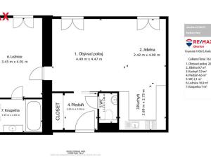 Prodej bytu 2+kk, Karlovy Vary, Libušina, 70 m2