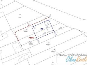 Prodej pozemku pro bydlení, Horní Moštěnice, 783 m2