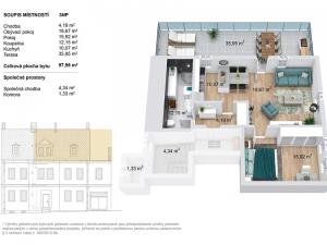 Prodej bytu 2+kk, Karlovy Vary, U Trati, 63 m2