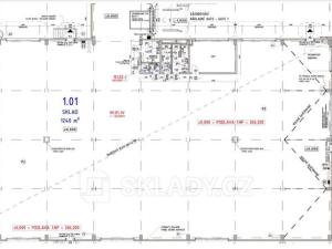 Pronájem skladu, Praha - Horní Počernice, 1265 m2