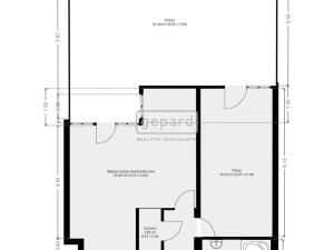 Prodej bytu 2+kk, Praha - Řeporyje, Smíchovská, 59 m2