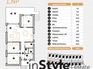 Prodej rodinného domu, Popovice, 140 m2