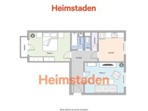 Pronájem bytu 2+1, Havířov - Město, Beethovenova, 55 m2