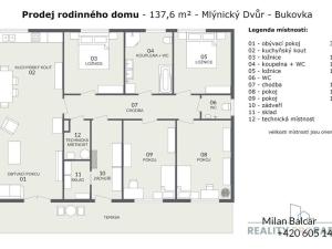 Prodej rodinného domu, Červená Voda - Mlýnický Dvůr, 132 m2