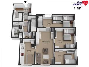 Prodej apartmánu, Široká Niva, 264 m2