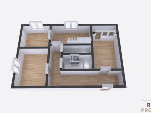 Prodej bytu 3+1, Hodonín, Lesní, 65 m2