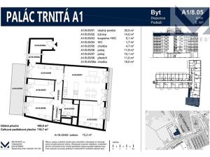 Prodej bytu 4+kk, Brno, Trnitá, 108 m2