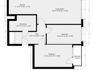 Pronájem bytu 3+kk, Praha - Stodůlky, Kocianova, 66 m2