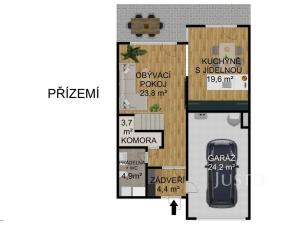 Prodej rodinného domu, Písek - Budějovické Předměstí, K Lipám, 126 m2