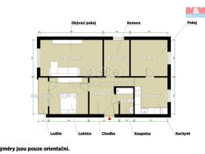 Prodej bytu 4+1, Loket, Sportovní, 84 m2