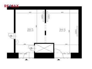 Pronájem skladu, Doksy, Karlovarská, 53 m2