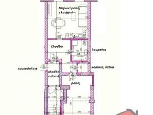 Prodej bytu 2+kk, Nupaky, 56 m2